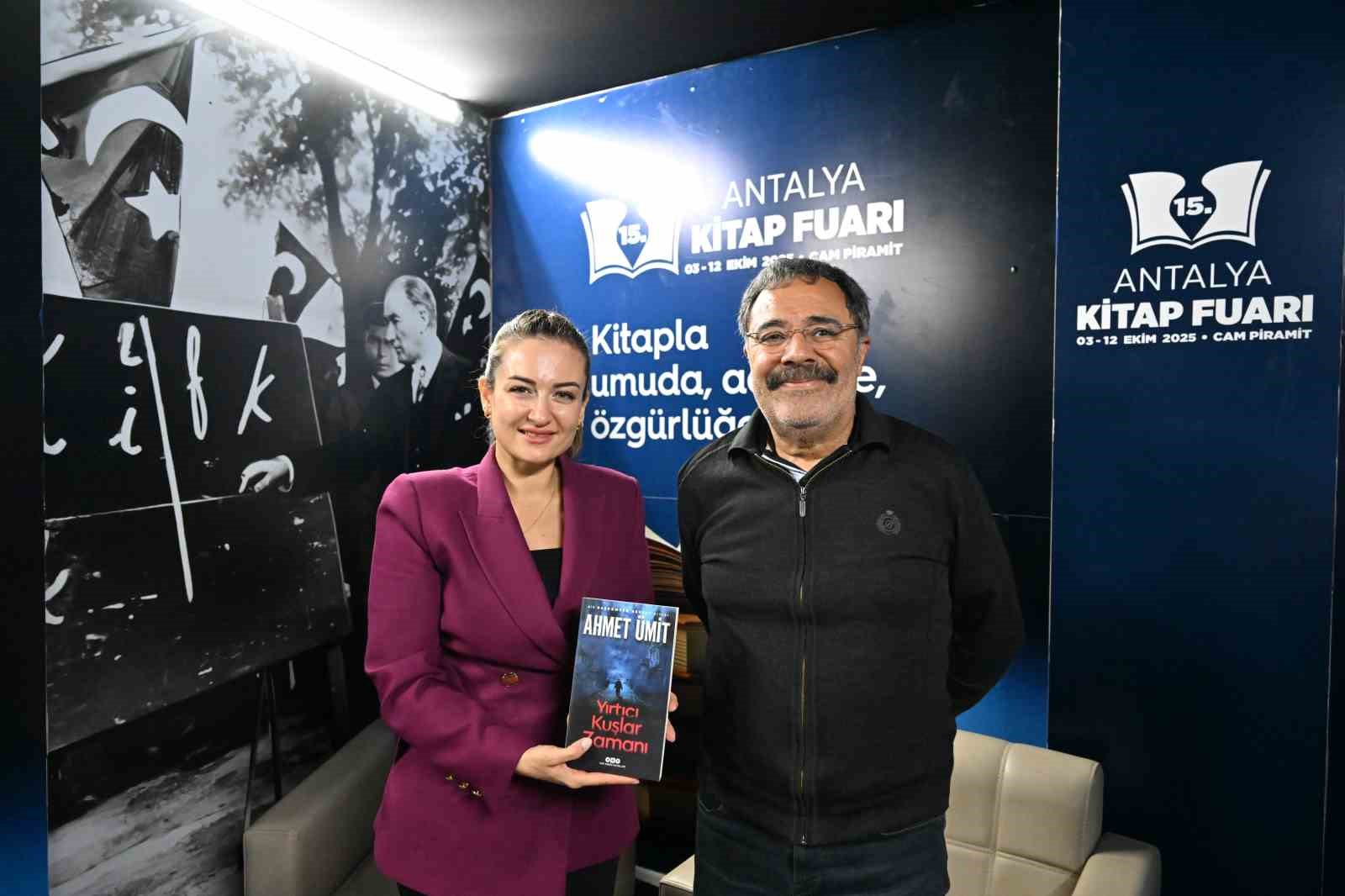 ANTALYA BÜYÜKŞEHİR BELEDİYESİ TARAFINDAN BU YIL 16'NCISI DÜZENLENEN ANTALYA KİTAP FUARI, 2 EKİM CUMA SAAT 15.00'TE GERÇEKLEŞTİRİLECEK TÖRENLE KAPILARINI AÇIYOR.