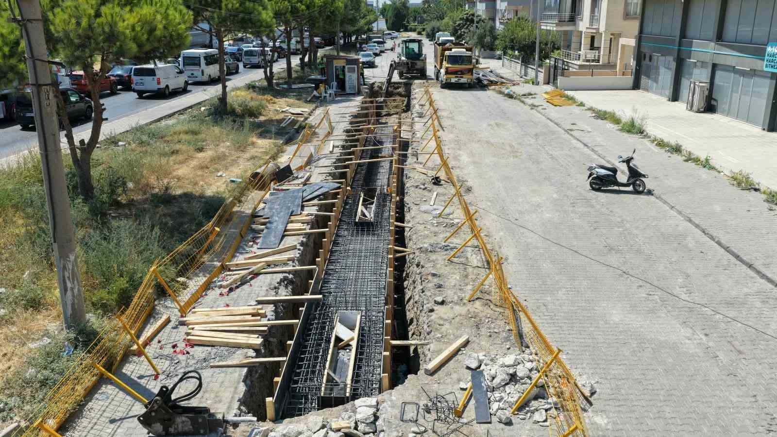 AYDIN BÜYÜKŞEHİR’DEN SÖKE’DE ALTYAPI YATIRIMI
