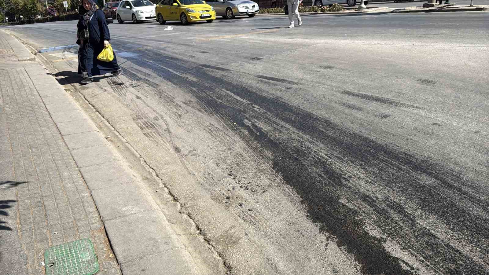 DÖKÜLEN YAĞ SONRASI KAYGANLAŞAN YOK