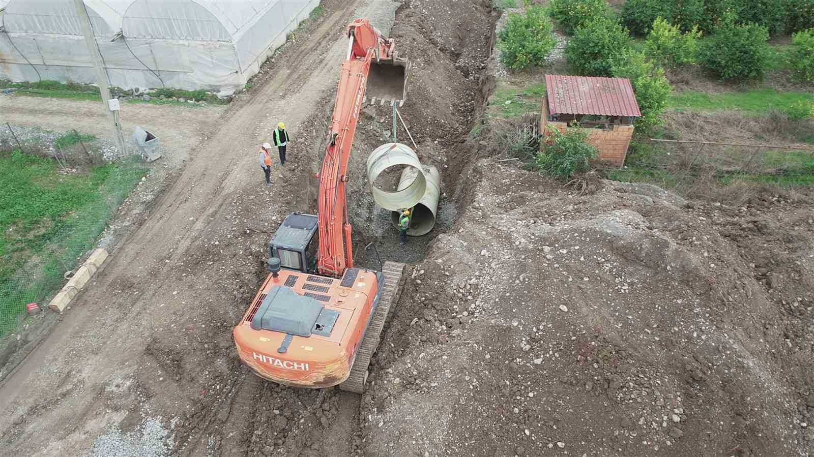 TARIM VE ORMAN BAKANLIĞI TARAFINDAN DALAMAN OVASINDA MODERN SULAMA SİSTEMİ ÇALIŞMALARI DEVAM EDERKEN, 121 BİN 240 DEKAR ALAN MODERN SULAMA SİSTEMİ İLE BULUŞTURULACAK.