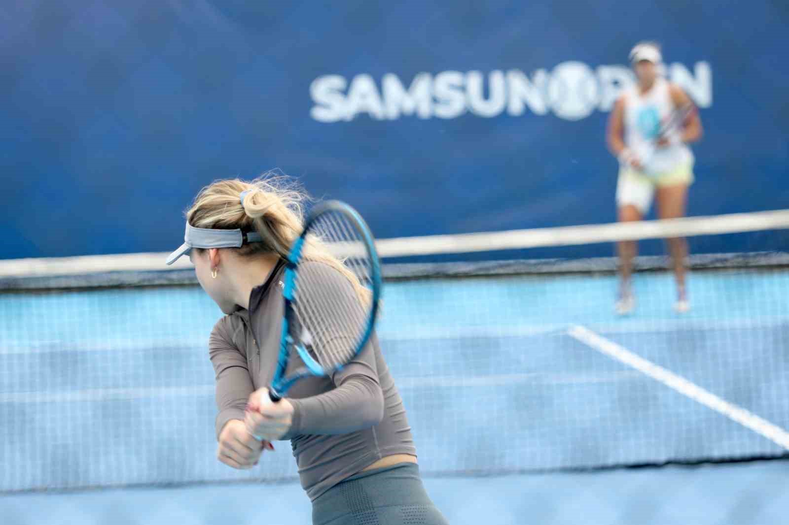 SAMSUN BÜYÜKŞEHİR BELEDİYESİ EV SAHİPLİĞİNDE DÜZENLENEN “SAMSUN OPEN WTA 125”, TENİS DÜNYASININ YILDIZLARINI SAMSUN’DA BULUŞTURACAK.