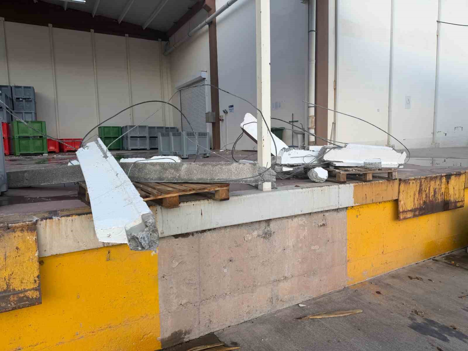 MTSO BAŞKAN ADAYI BOYRAZ'DAN FIRTINADAN ETKİLENEN OSB'YE ZİYARET