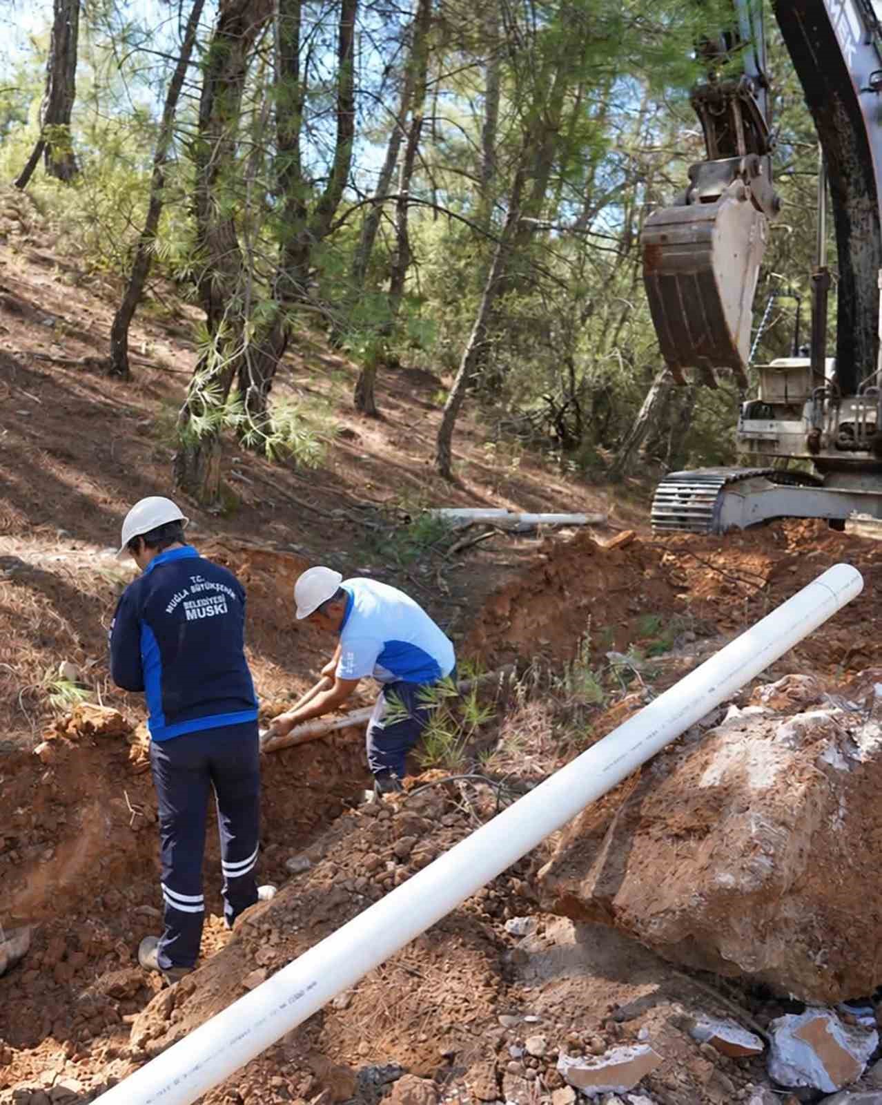 MUSKİ, DAĞDİBİ’NİN SU KAYNAKLARINI GÜVENCE ALTINA ALIYOR