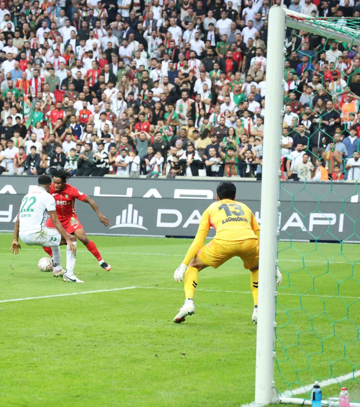 TRENDYOL SÜPER LİG’İN 8. HAFTASINDA AMED SPORTİF FAALİYETLER, EVİNDE KARŞILAŞTIĞI KONYASPOR’U 1-0’LIK SKORLA MAĞLUP ETTİ.