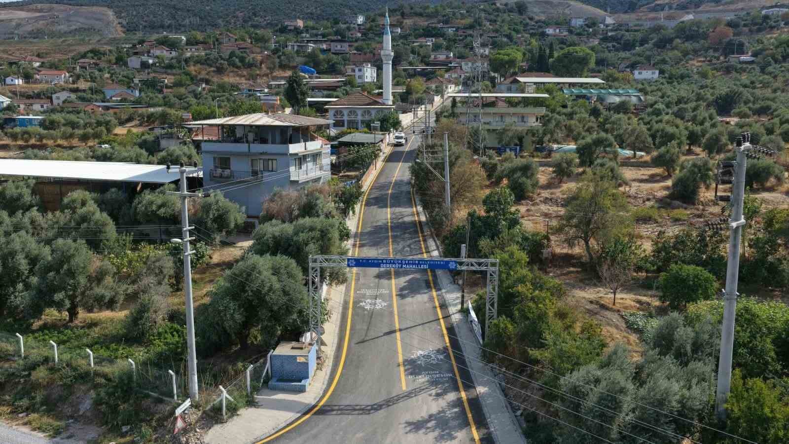 AYDIN BÜYÜKŞEHİR BELEDİYESİ EKİPLERİ, EFELER İLÇESİ DEREKÖY MAHALLESİ’NİN ANA ULAŞIM GÜZERGAHINDA ASFALT YENİLEME ÇALIŞMASINI TAMAMLADI.