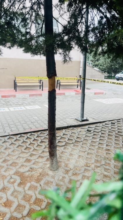 SALDIRININ OLDUĞU OKUL BAHÇESİ
