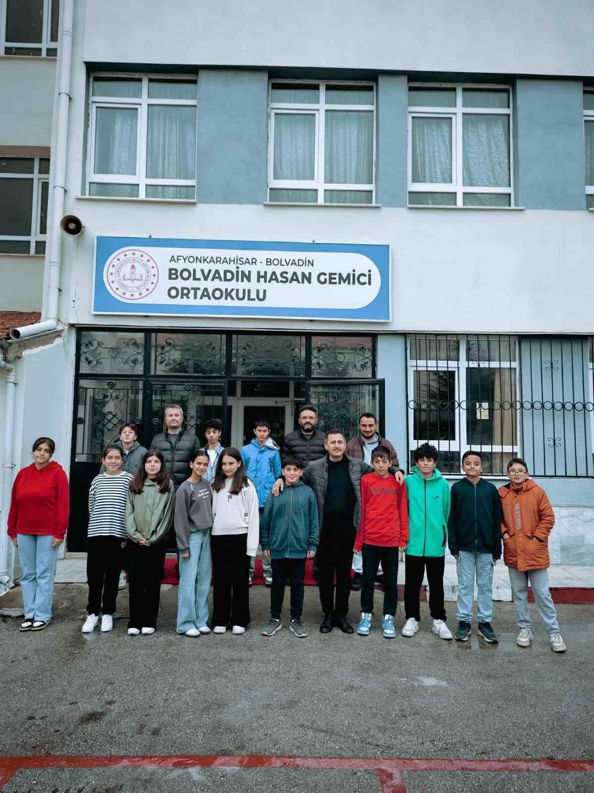 AFYONKARAHİSAR’IN BOLVADİN İLÇESİNDE, DESTEKLEME VE YETİŞTİRME KURSLARINDA (DYK) YÜRÜTÜLEN EĞİTİM FAALİYETLERİ VE ÖĞRENCİLERİN AKADEMİK BAŞARI SÜREÇLERİ YERİNDE İNCELENDİ.