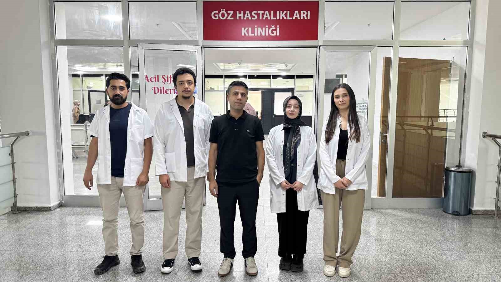 AĞRI'DA YENİLENEN GÖZ KLİNİĞİNDE SEVK ORANI YÜZDE 5'İN ALTINA DÜŞTÜ