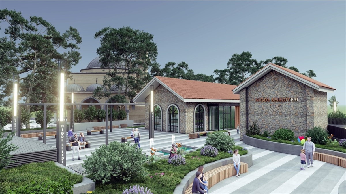 NİĞDE’DE DIŞARI CAMİ OTOPARKI VE PEYZAJ PROJESİ’NİN TEMELİ ATILIYOR