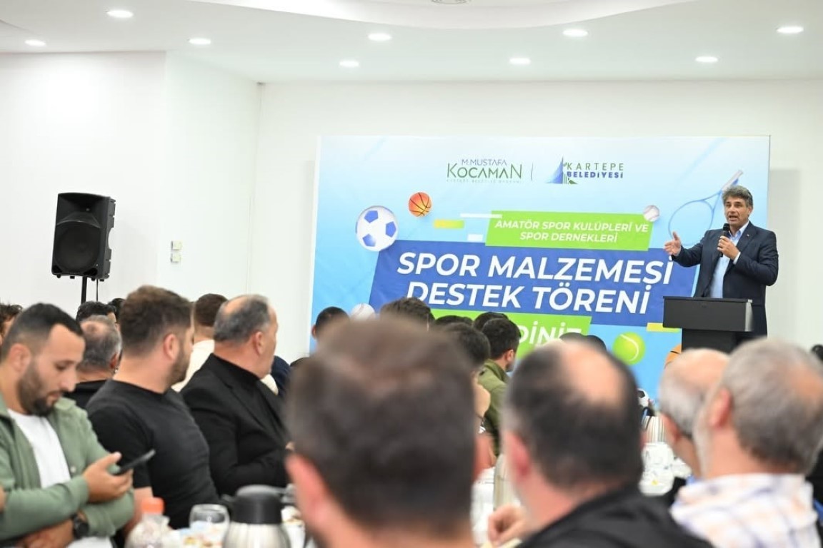 KARTEPE BELEDİYESİ TARAFINDAN GENÇLERİN SPORA TEŞVİK EDİLMESİ AMACIYLA 20 SPOR KULÜBÜ VE 27 SPOR DERNEĞİNE TOPLAM 3 MİLYON 350 BİN LİRALIK DESTEK SAĞLANDI.
