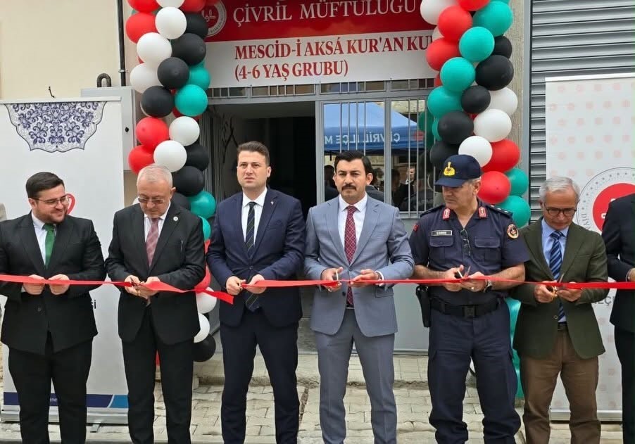 ÇİVRİL’DE MESCİD-İ AKSÂ KUR’AN KURSU DUALARLA AÇILDI