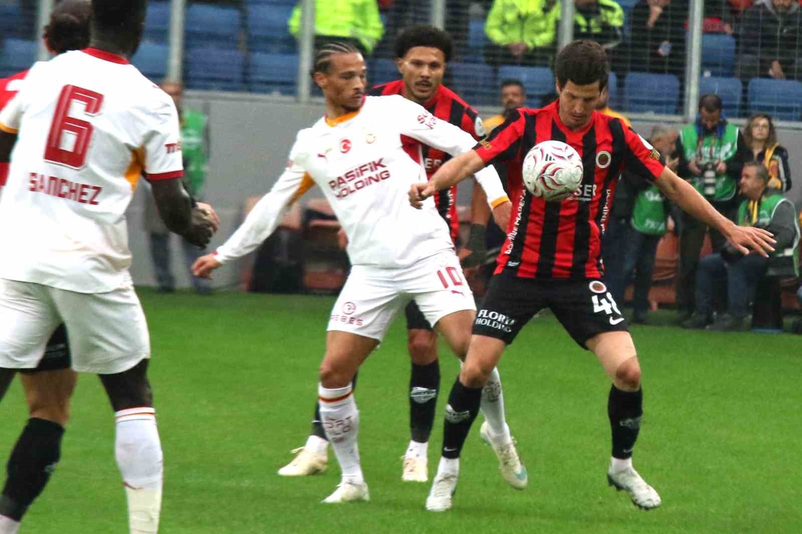 TRENDYOL SÜPER LİG'İN 8. HAFTASINDA GENÇLERBİRLİĞİ, GALATASARAY'I AĞIRLIYOR. MÜSABAKANIN İLK YARISI 0-0'LIK BERABERLİKLE TAMAMLANDI.