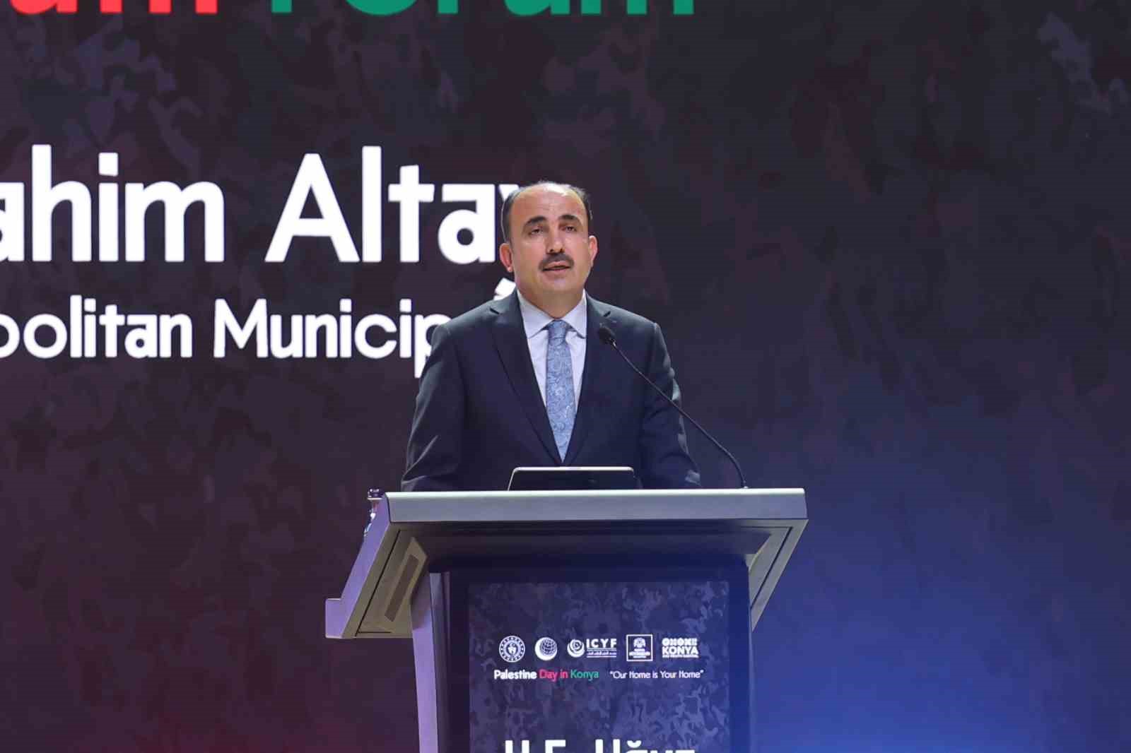 KONYA BÜYÜKŞEHİR BELEDİYE BAŞKANI UĞUR İBRAHİM ALTAY