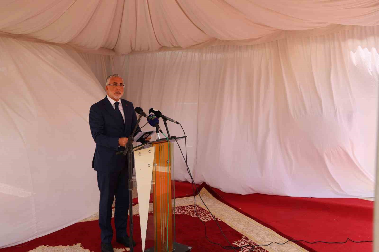 BAKAN IŞIKHAN, MORİTANYA'DA TOKSİKOLOJİ VE ÖLÇÜM LABORATUVARLARI'NIN AÇILIŞINI GERÇEKLEŞTİRDİ