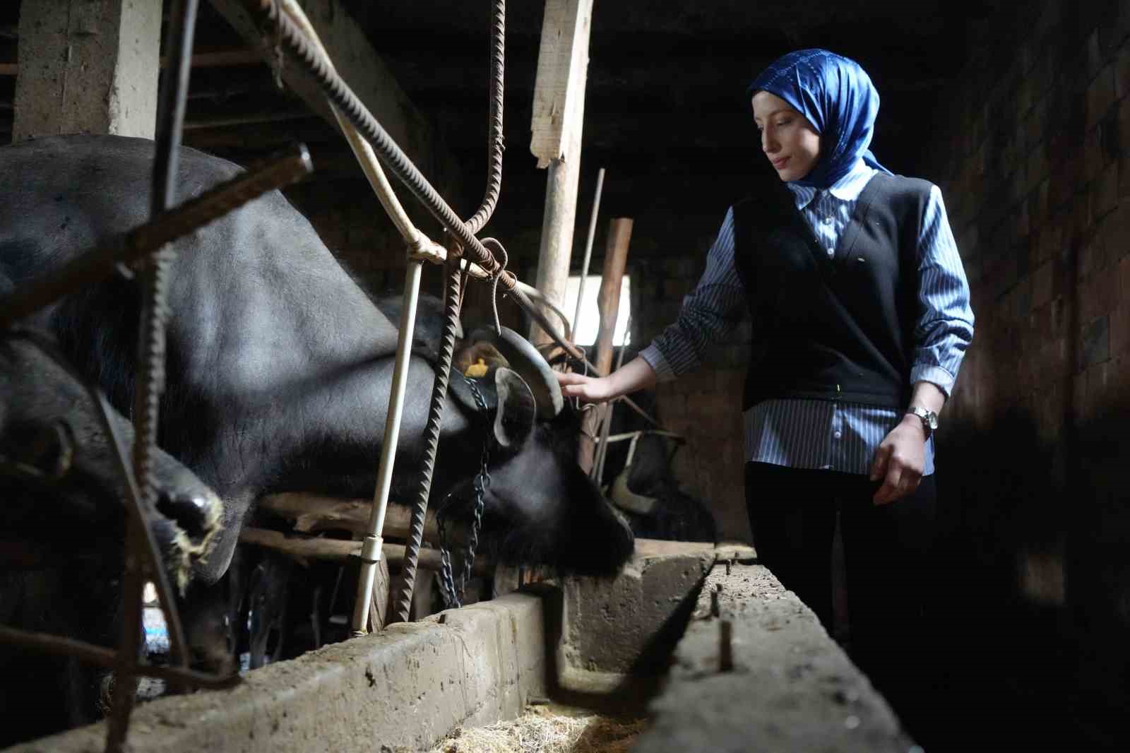 BAYBURT’UN ‘MANDALI KIZI’: KÖYÜNÜN SİMGESİ OLDU