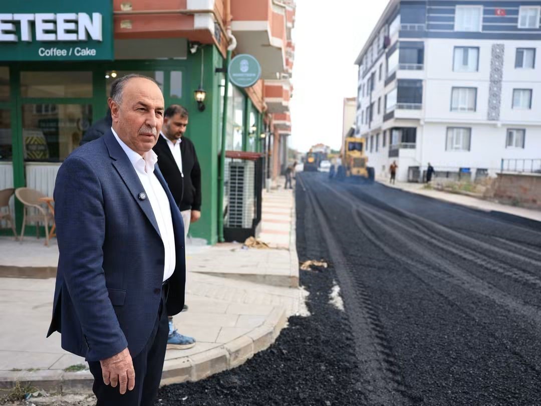 BELEDİYE BAŞKANI ŞERİF ARSLAN, ÇALIŞMALARI YERİNDE İNCELEDİ.
