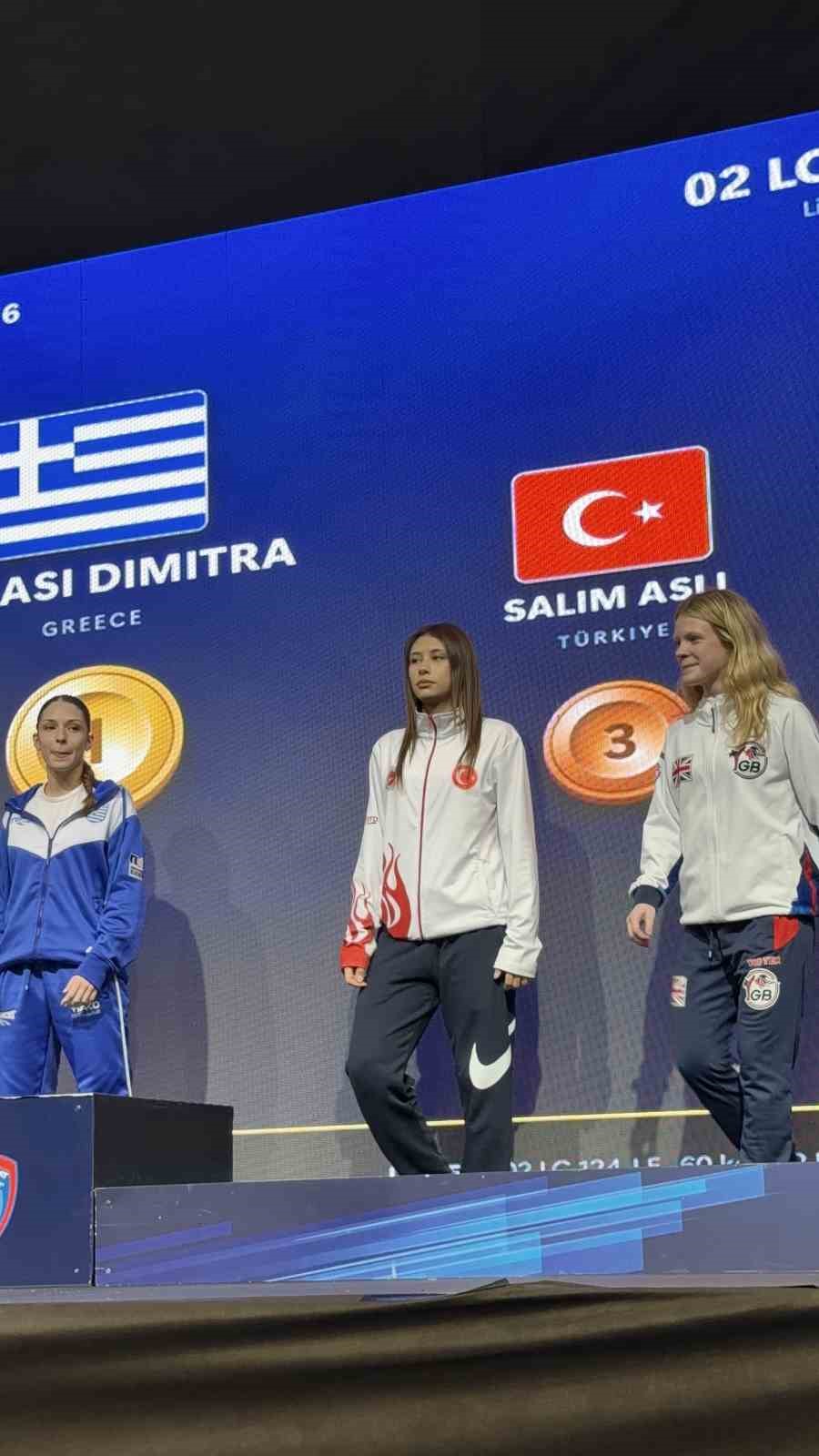 İTALYA’DA DÜZENLENEN 2026 KİCK BOKS DÜNYA ŞAMPİYONASI’NDA 50 KİLO GENÇ BAYANLAR LİGHT CONTACT KATEGORİSİNDE MÜCADELE EDEN BURSALI SPORCU ASLI SALIM, DÜNYA ÜÇÜNCÜSÜ OLARAK BRONZ MADALYA KAZANDI. SALIM, BURSA’YA DÖNÜŞÜNDE KULÜBÜ VE SEVENLERİ TARAFINDAN COŞKUYLA KARŞILANDI.