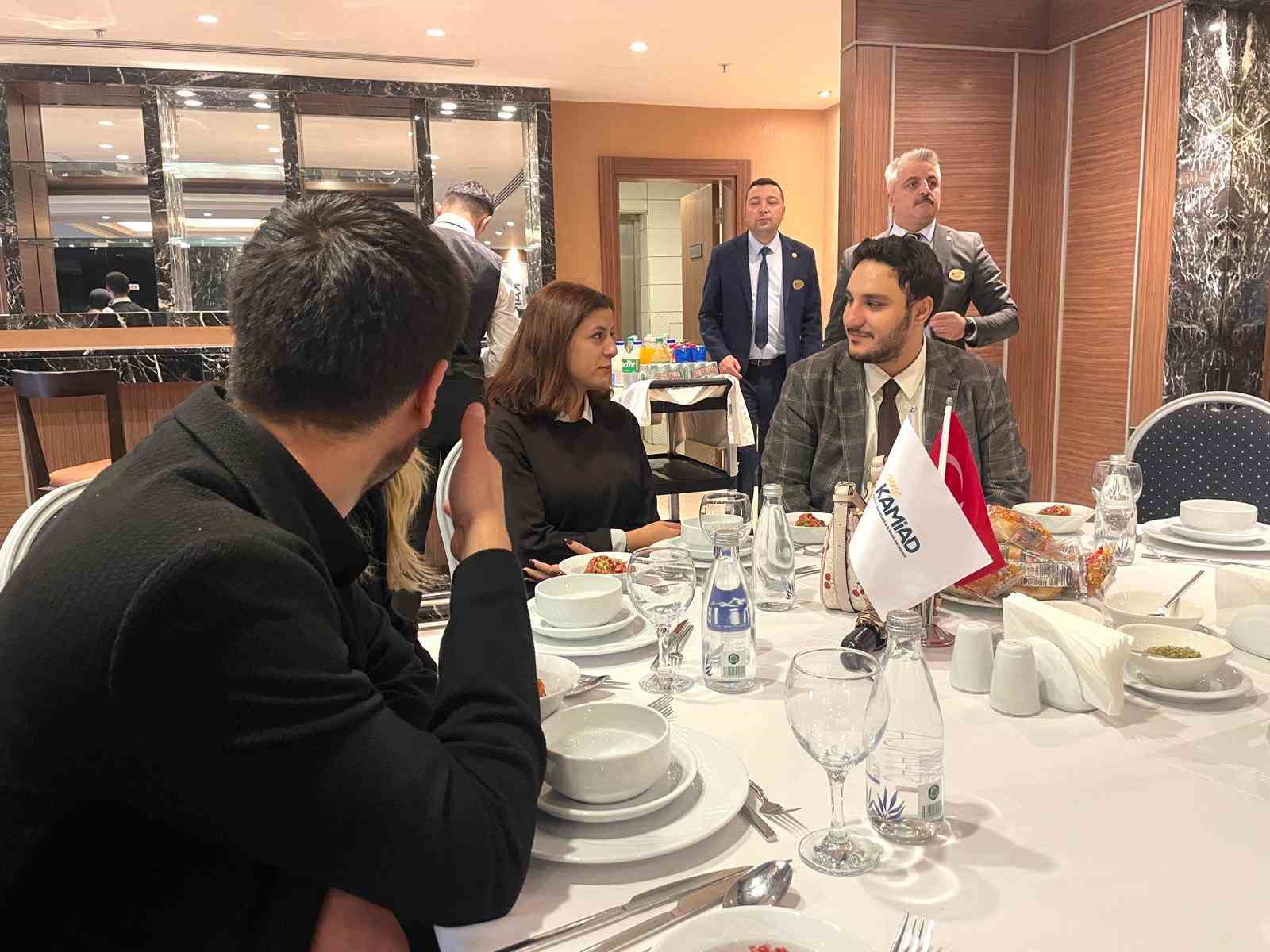 KAMU MÜTEAHHİTLERİ VE İŞ İNSANLARI DERNEĞİ (KAMİAD) GENEL BAŞKANI ALİ ADIGÜZEL, "GENÇ KAMİAD'IN ÖNÜMÜZDEKİ DÖNEMDE EĞİTİM PROGRAMLARI, TEKNİK GEZİLER, ÜNİVERSİTE İŞ BİRLİKLERİ, GİRİŞİMCİLİK PROJELERİ VE ULUSLARARASI İŞ BAĞLANTILARI GELİŞTİRMESİNİ ÇOK ÖNEMSİYORUZ" DEDİ.