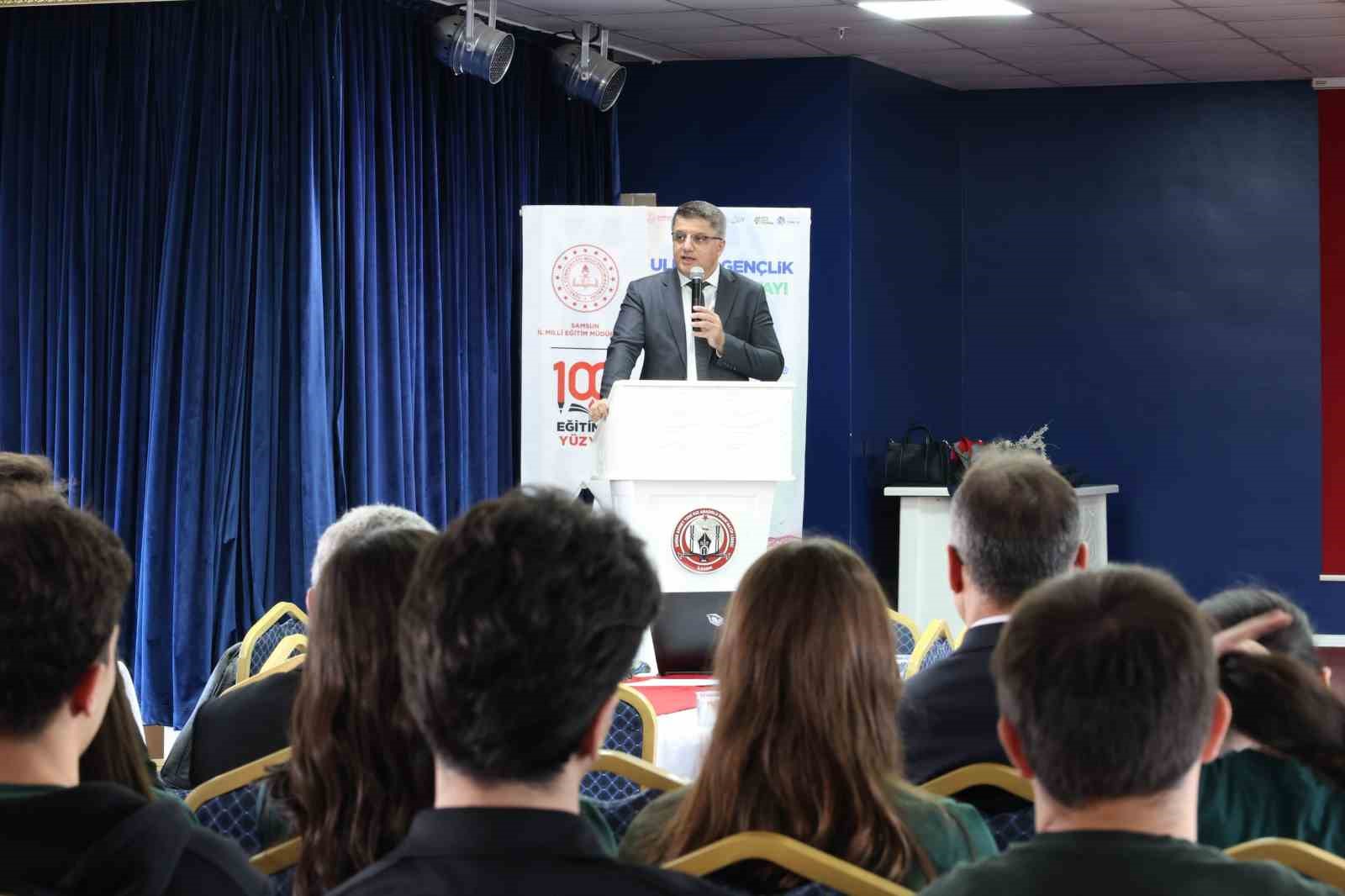 “SAMSUN ULUSAL GENÇLİK İKLİM ÇALIŞTAYI” DÜZENLENDİ.İL MİLLÎ EĞİTİM MÜDÜRÜ DR. MURAT AĞAR,
