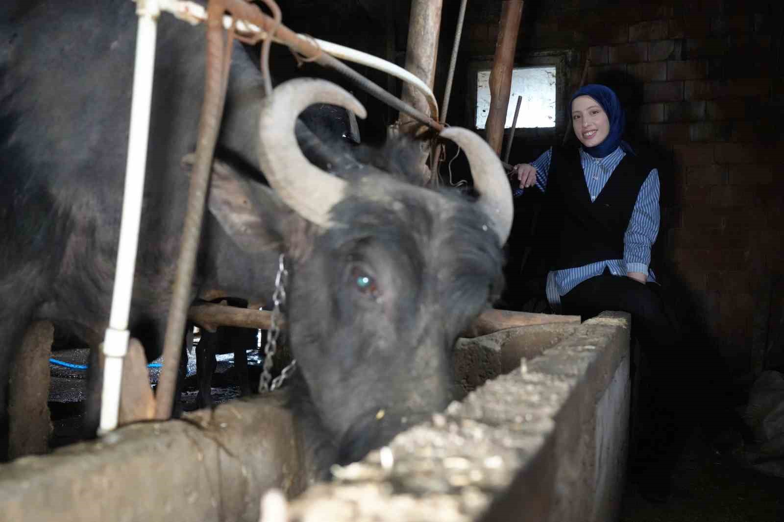BAYBURT’UN ‘MANDALI KIZI’: KÖYÜNÜN SİMGESİ OLDU