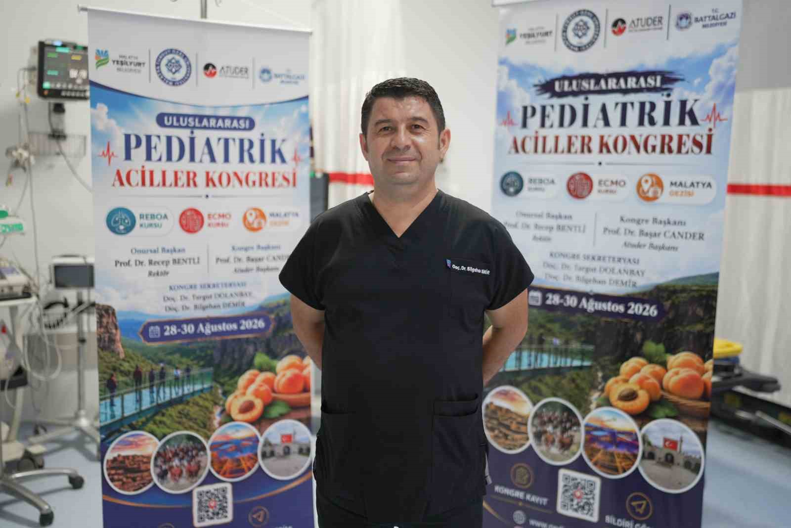 MALATYA, ULUSLARARASI PEDİATRİK ACİLLER KONGRESİ’NE EV SAHİPLİĞİ YAPIYOR