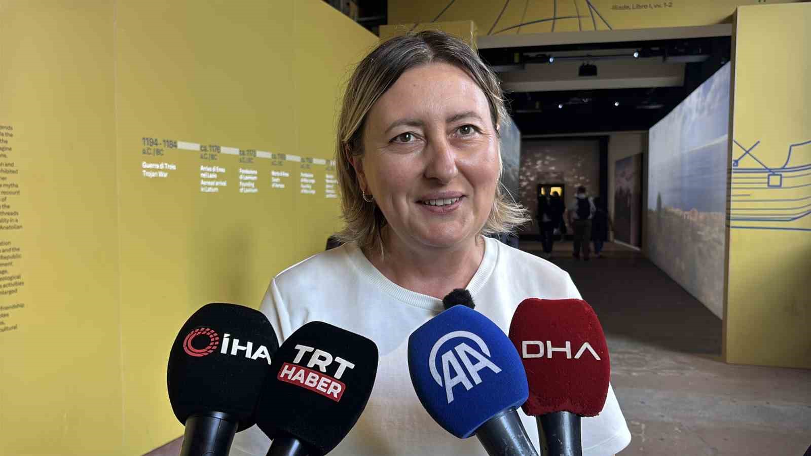 TROYA MÜZE MÜDÜR SİNEM DÜZGÖREN AÇIKLAMA YAPTI