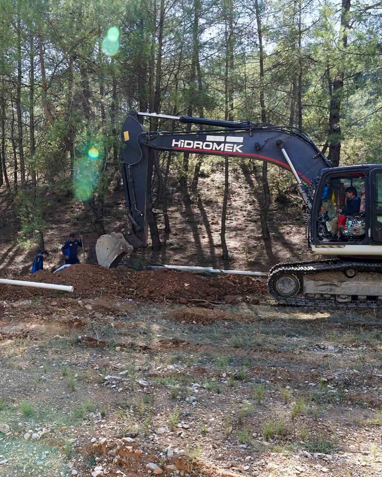 MUSKİ, DAĞDİBİ’NİN SU KAYNAKLARINI GÜVENCE ALTINA ALIYOR