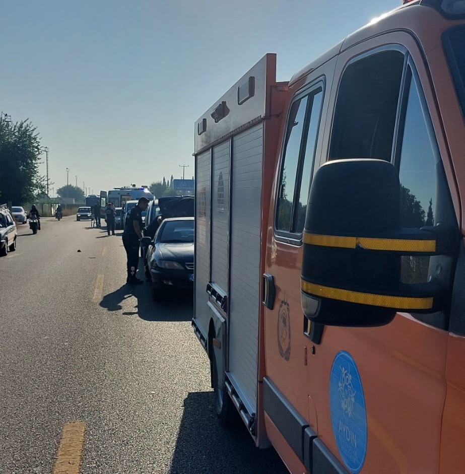 AYDIN’DA 8 ARAÇLI ZİNCİRLEME TRAFİK KAZASI
