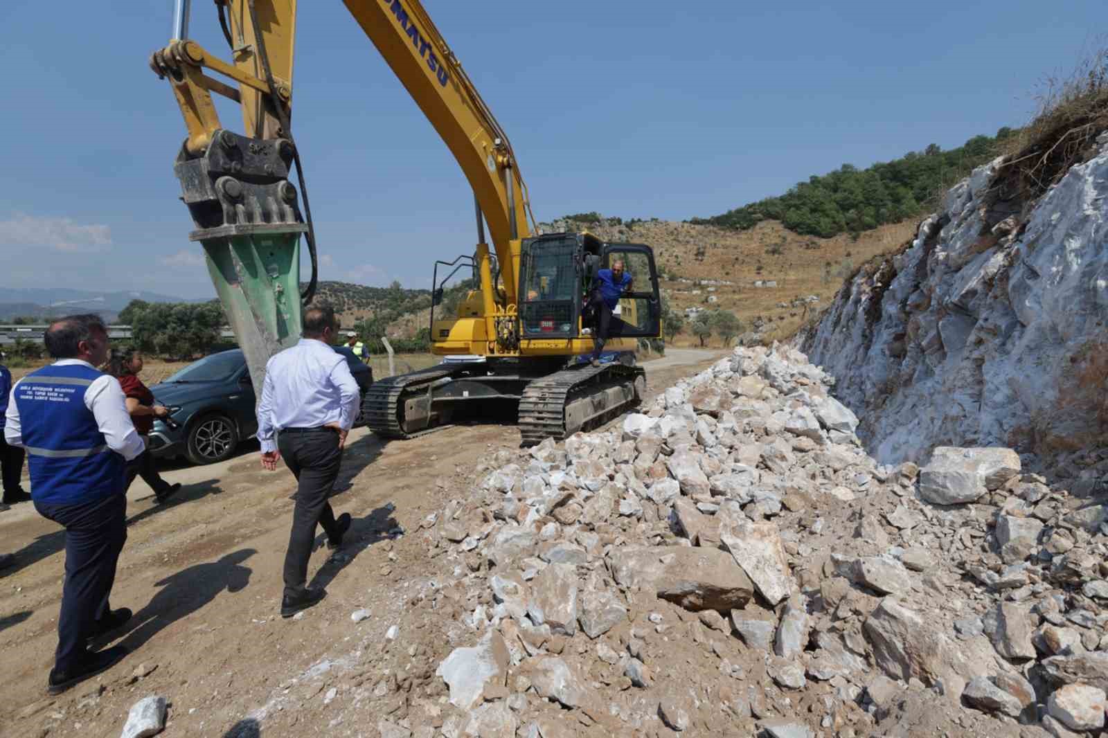 MİLAS VE YATAĞAN’DAKİ YATIRIMLARI YERİNDE İNCELEDİ