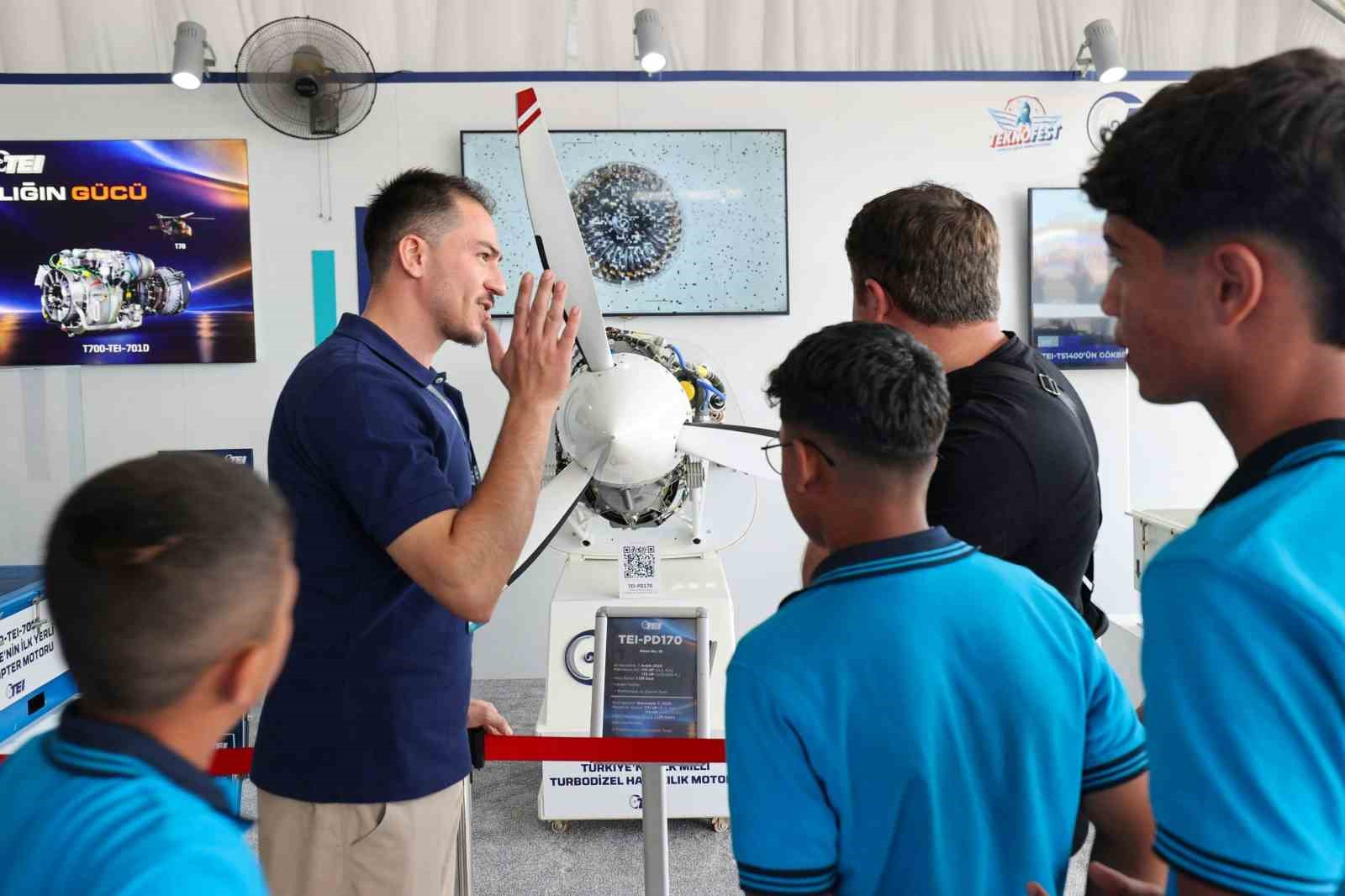 TÜRKİYE’NİN EN GÜÇLÜ MİLLÎ TURBOFAN MOTORU TEI-TF10000, TÜRKİYE’NİN İLK UÇAK MOTORU TEI-TF6000, TÜRKİYE’NİN İLK MİLLÎ HELİKOPTER MOTORU TEI-TS1400, TÜRKİYE’NİN İLK MİLLÎ TURBODİZEL HAVACILIK MOTORU TEI-PD170 VE TÜRKİYE’NİN İLK YERLİ HELİKOPTER MOTORU T700-TEI-701D, TEKNOFEST GÜNEYDOĞU ŞANLIURFA’DA ZİYARETÇİLERLE BULUŞTURULACAK.