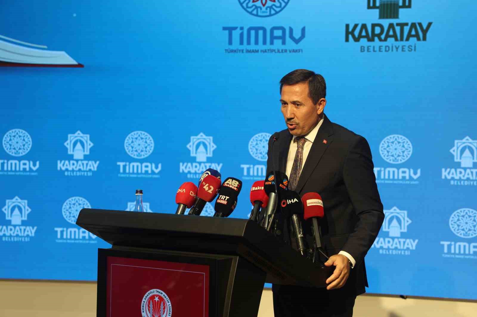 KARATAY BELEDİYE BAŞKANI HASAN KILCA KONUŞMA YAPTI