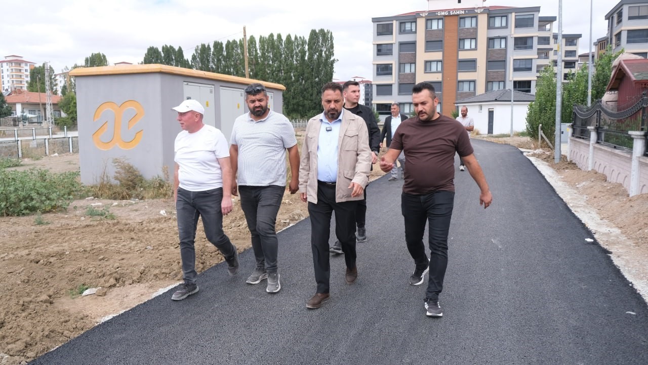 SORGUN BELEDİYE BAŞKANI M. ERKUT EKİNCİ, ÇALIŞMALARI İNCELEDİ