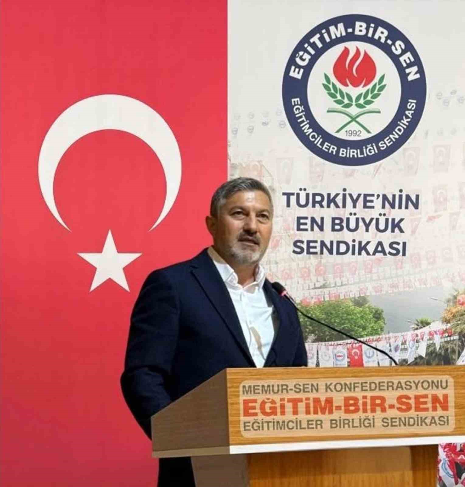 EĞİTİM-BİR-SEN MUĞLA ŞUBE BAŞKANI ÖNDER UÇAK