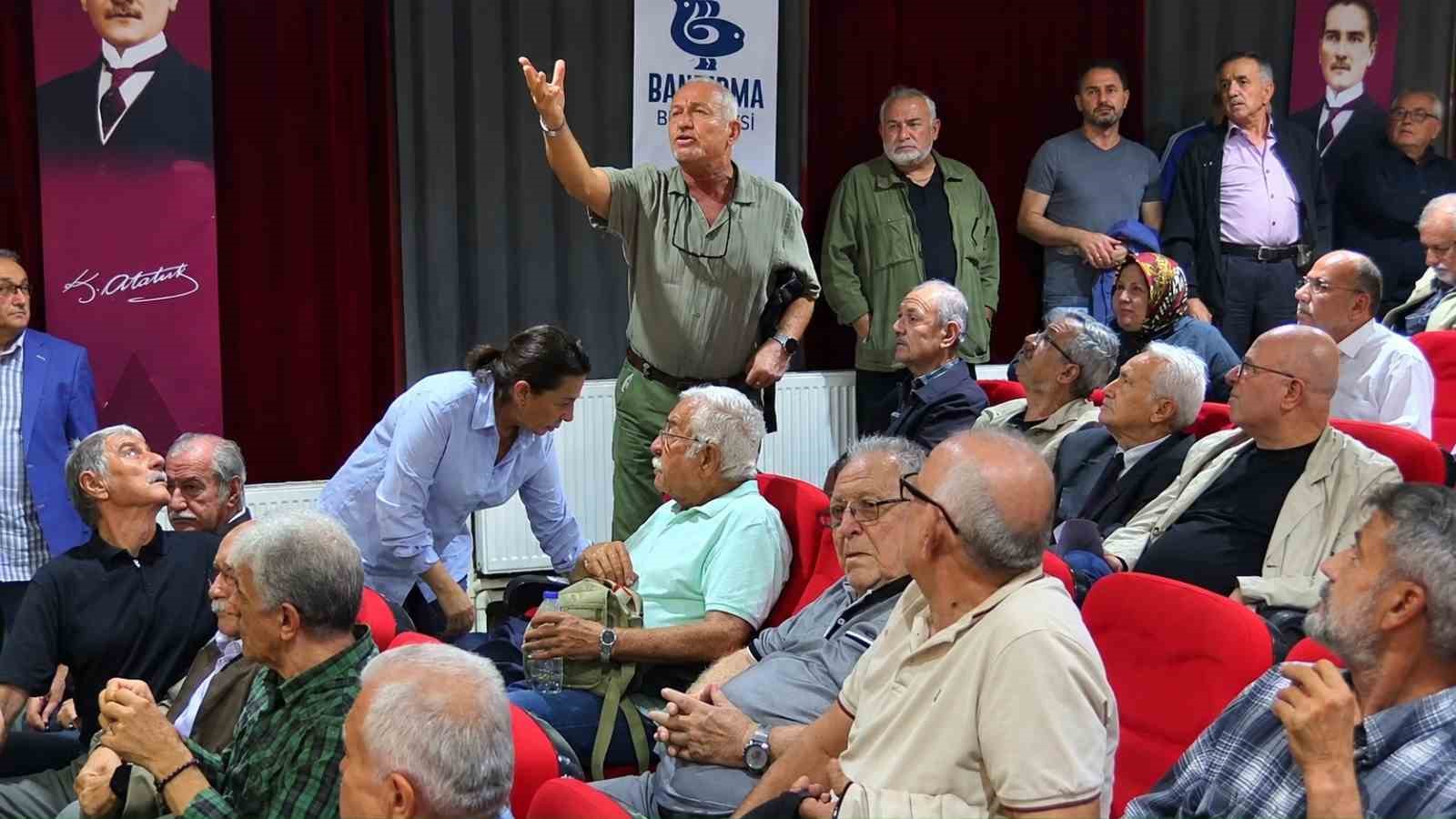 MİRZA’NIN KONUŞMASI SIRASINDA BAZI ÜYELERİN SÖZLÜ MÜDAHALEDE BULUNMASI