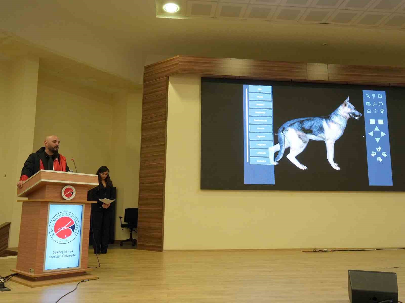 YÜKSEKÖĞRETİM KURULUNUN (YÖK) 2030 VİZYONU DOĞRULTUSUNDA, VETERİNER FAKÜLTESİNDE GELENEKSEL ANATOMİ EĞİTİMİNİ DİJİTAL TEKNOLOJİLERLE BULUŞTURAN YAZILIM PROGRAMI TANITILDI.