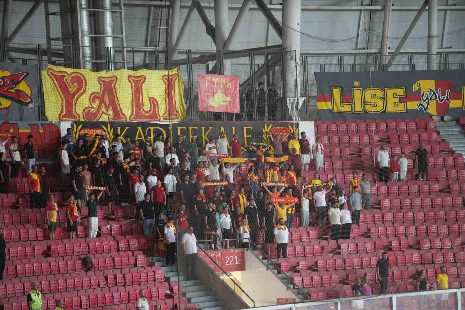 SAMSUNSPOR - GÖZTEPE MAÇININ İLK 15 DAKİKASINDAN KARELER.
