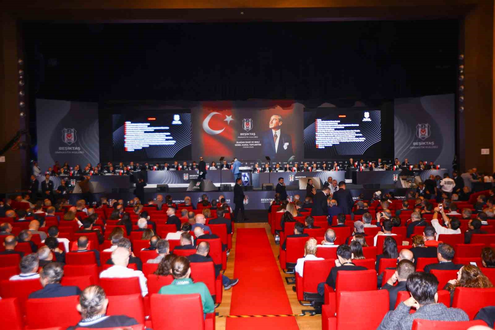 BEŞİKTAŞ KULÜBÜ'NÜN 2026 YILI OLAĞAN İDARİ VE MALİ GENEL KURUL TOPLANTISI BAŞLADI.