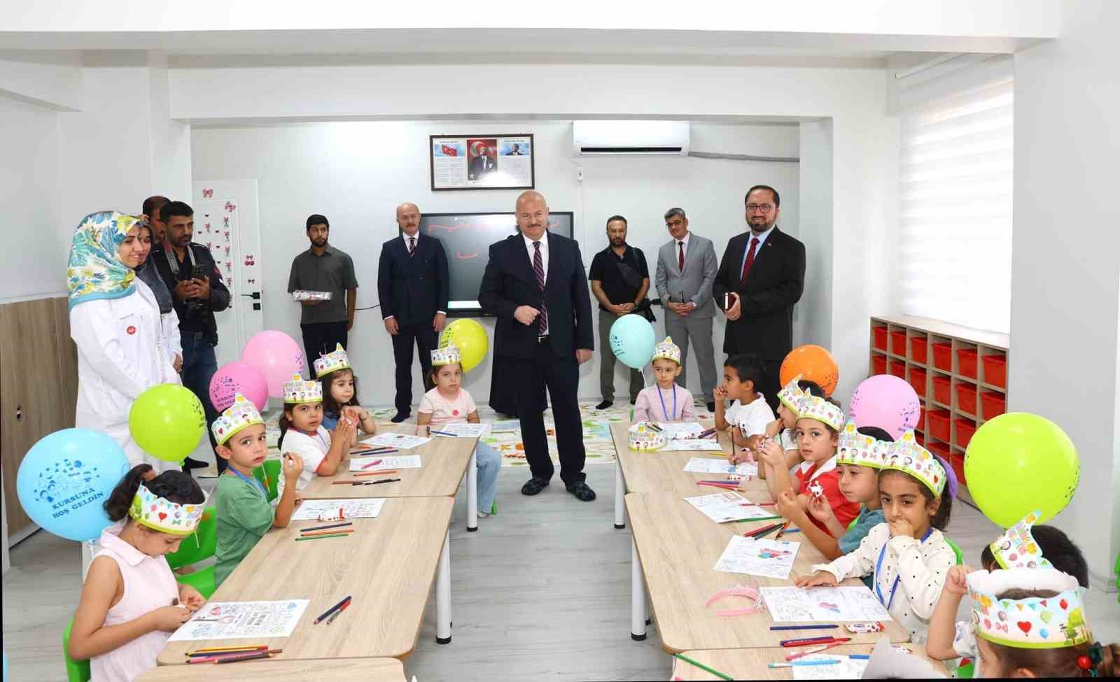 DIYAMAN İL MÜFTÜLÜĞÜNE BAĞLI 4-6 YAŞ GRUBU TAM GÜN KUR’AN KURSLARINDA YENİ EĞİTİM DÖNEMİ BAŞLADI.