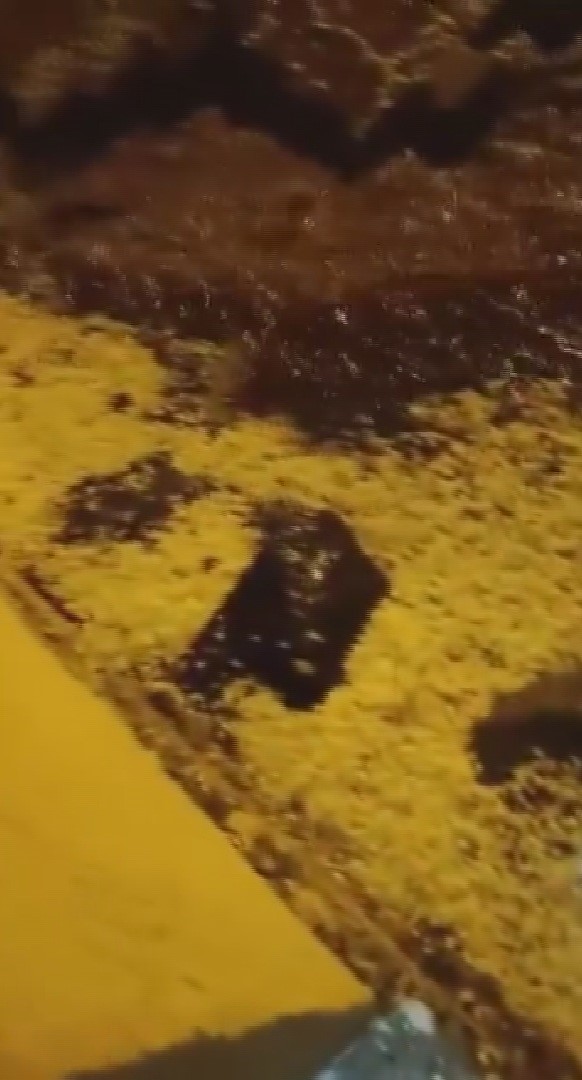 HATAY'DA AKŞAM SAATLERİNDE ETKİLİ OLAN CEVİZ BÜYÜKLÜĞÜNDEKİ DOLU YAĞIŞI, BAZI ARAÇLARDA MADDİ HASARA NEDEN OLDU. KISA SÜREDE ÇEVREYİ BEYAZA BÜRÜYEN DOLU YAĞIŞI CEP TELEFONU KAMERALARINA YANSIRKEN, YAĞIŞLI HAVANIN GECE BOYUNCA ETKİLİ OLMASI BEKLENİYOR.