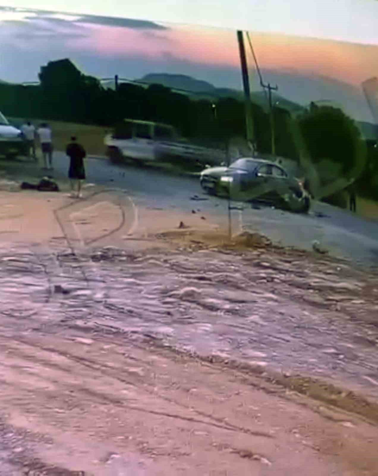 KAZA ANI GÜVENLİK KAMERASI GÖRÜNTÜLERİ