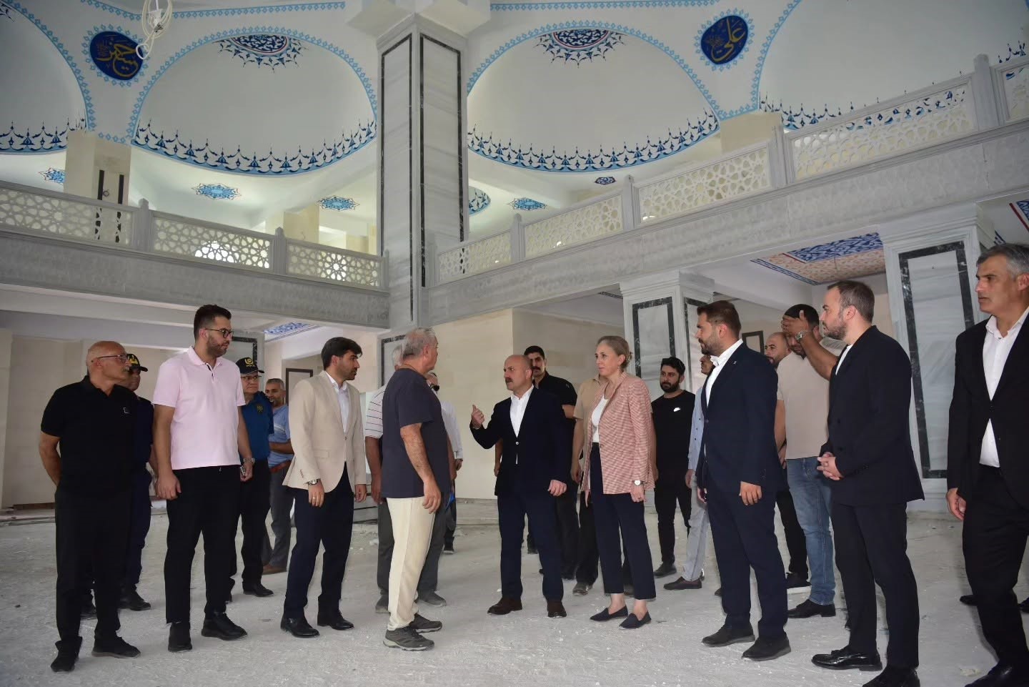 AYDIN VALİSİ DR. OSMAN VAROL, NAZİLLİ’DE YAPIM ÇALIŞMALARI DEVAM EDEN KÜLLİYE CAMİSİ VE KUR’AN KURSU KÜLLİYESİ İNŞAATINDA İNCELEMELERDE BULUNDU.