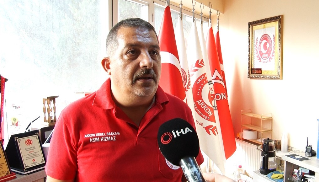 ARAÇ KİRALAMACILARI KONFEDERASYONU BAŞKANI ASIM KIZMAZ AÇIKLAMALARDA BULUNDU.