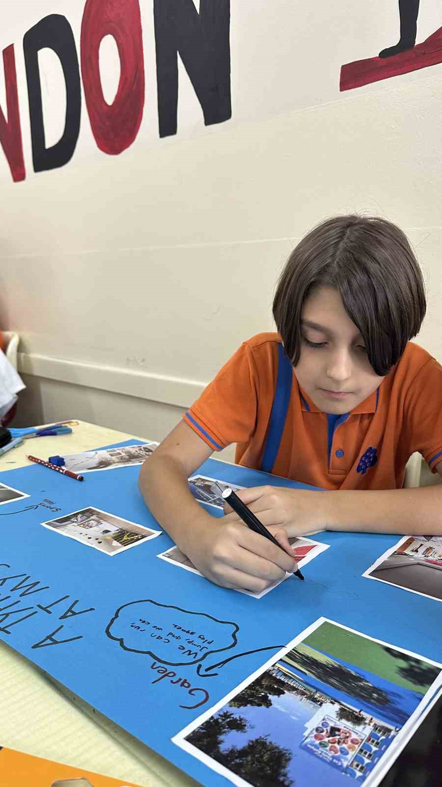 "A SİMPLE DAY AT SCHOOL" ETWİNNİNG PROJESİ KAPSAMINDA ÖĞRENCİLER; OKULLARINI, OKUL YAŞAMLARINI VE GÜNLÜK DENEYİMLERİNİ İNGİLİZCE İFADE EDEREK KÜRESEL BİR EĞİTİM AĞINDA AKTİF ROL ALIYOR.