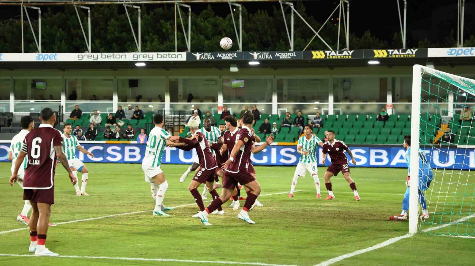 TRENDYOL 1. LİG'İN 11. HAFTASINDA BODRUM FK SAHASINDA BANDIRMASPOR’U 2-1 YENDİ.