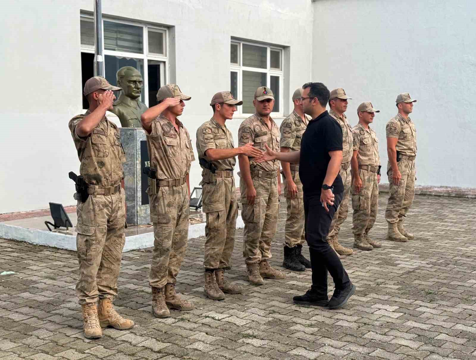 REFAHİYE KAYMAKAMI TAŞKIRAN, JANDARMANIN ÇALIŞMALARINI YERİNDE İNCELEDİ