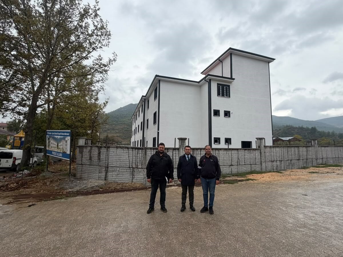 ŞEYH EDEBALİ ÖZEL BAKIM MERKEZİ İNŞAATINDA İNCELEME