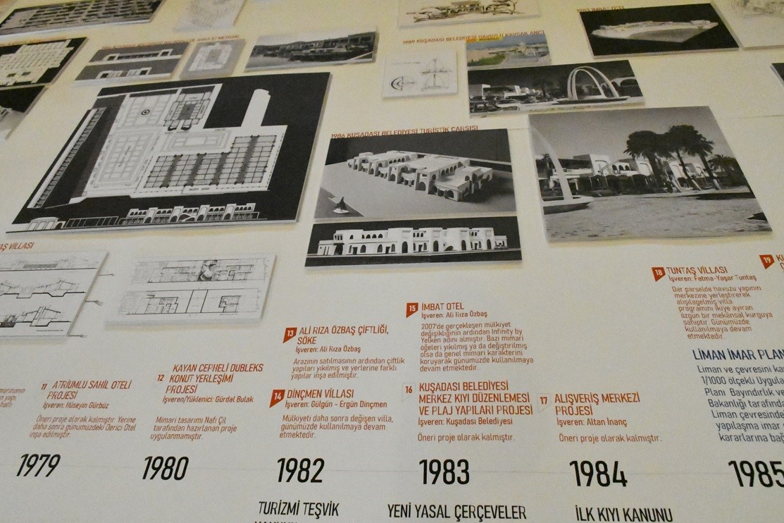 MİMARLIK HAFTASI KAPSAMINDA AÇILAN “KUŞADASI MODERN” SERGİSİ, MİMAR NAFİ ÇİL’İN 1973-1996 YILLARI ARASINDA KUŞADASI, SÖKE VE AYDIN’DA TASARLADIĞI PROJELERİ ÖZGÜN ÇİZİM VE FOTOĞRAFLARLA YENİDEN GÜN YÜZÜNE ÇIKARIYOR.
