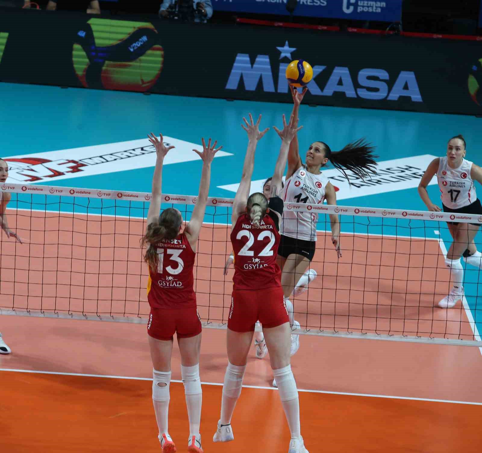 VODAFONE SULTANLAR LİGİ -  TÜRK HAVA YOLLARI - GALATASARAY