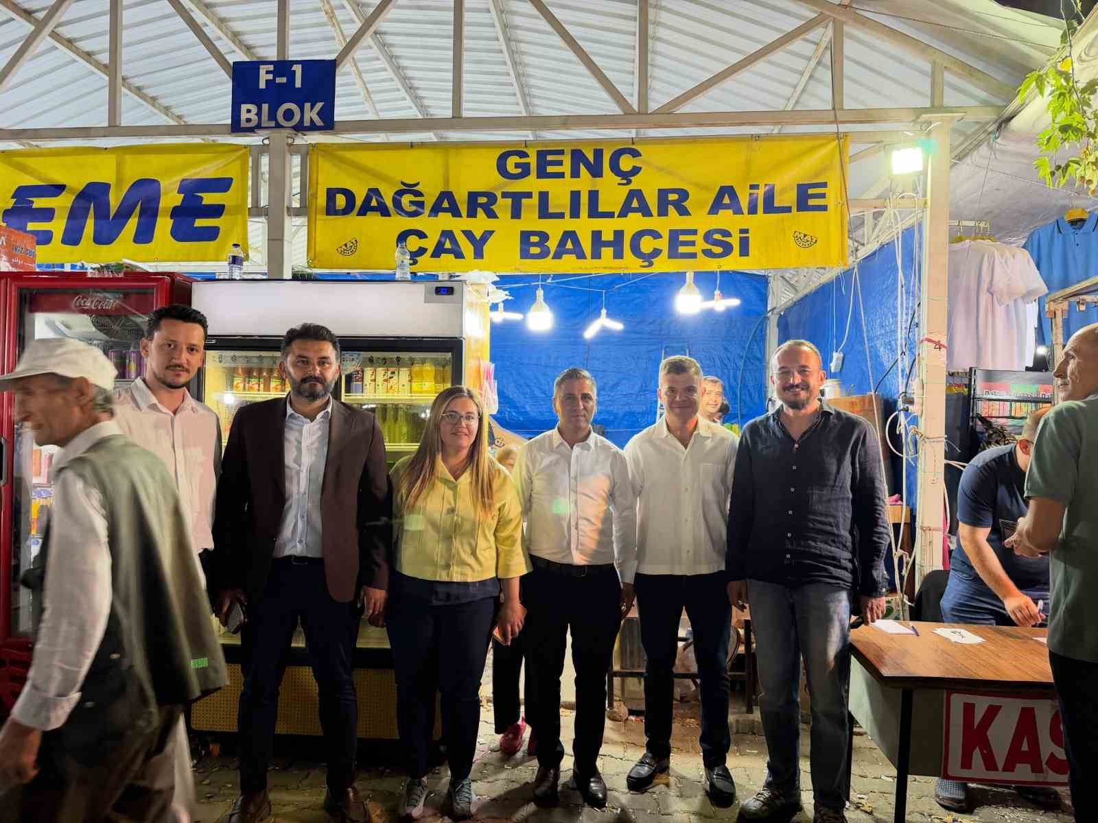 SİMAV KAYMAKAMI KARALOĞLU’NDAN 93. SİMAV PANAYIRINA ZİYARET