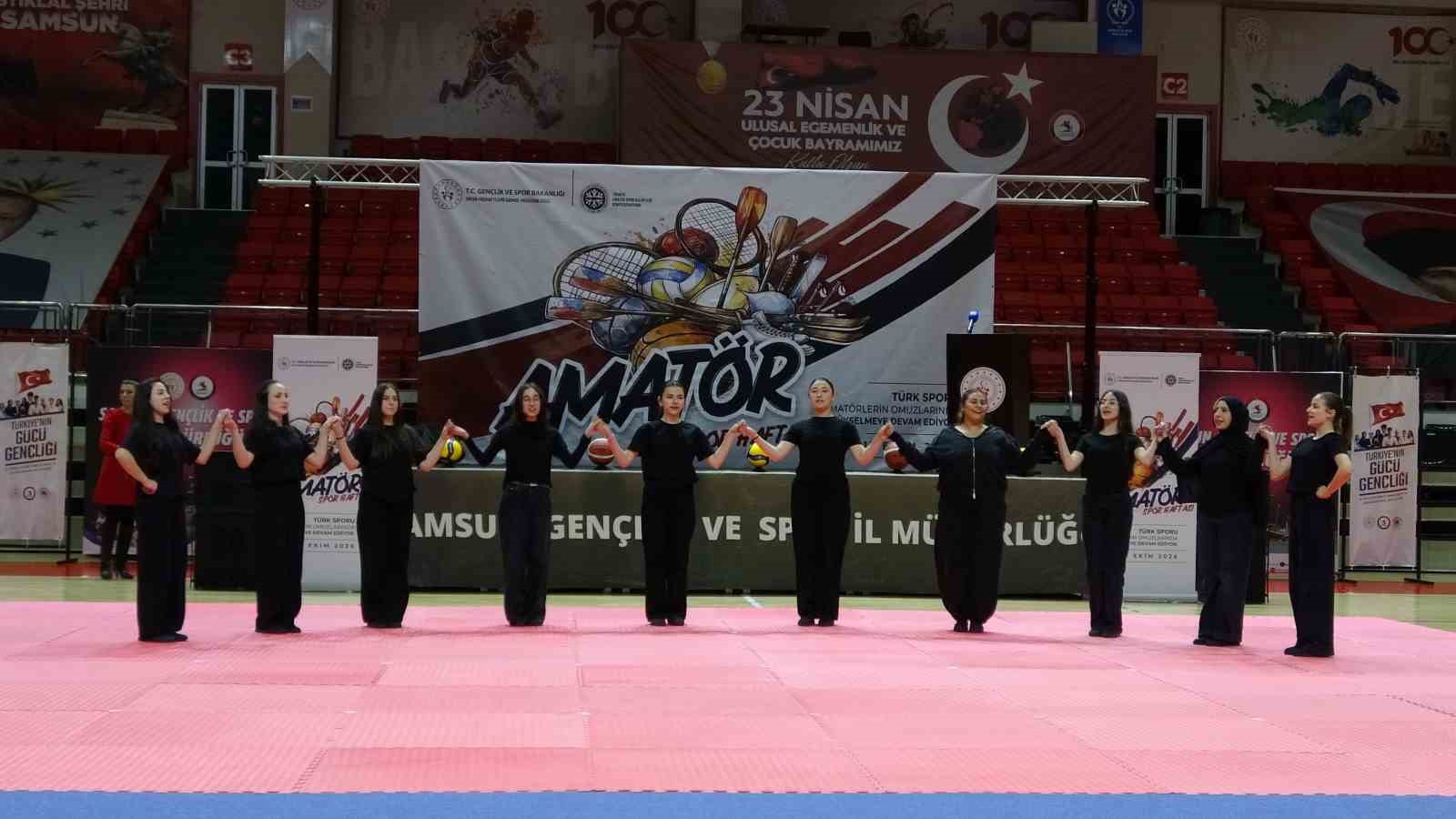 SAMSUN’DA TÜRK SPORUNUN TEMEL TAŞLARINDAN BİRİ OLAN AMATÖR SPOR, BU YIL DA ÇEŞİTLİ ETKİNLİKLERLE SAMSUN’DA COŞKUYLA KUTLANDI.